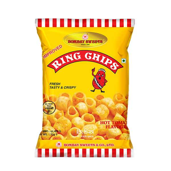 BOMBAY RING CHIPS 25GM