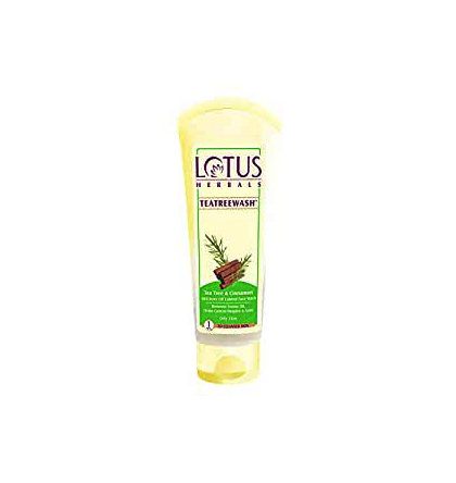 LOTUS TEA TREE WASH FACE WASH 120GM