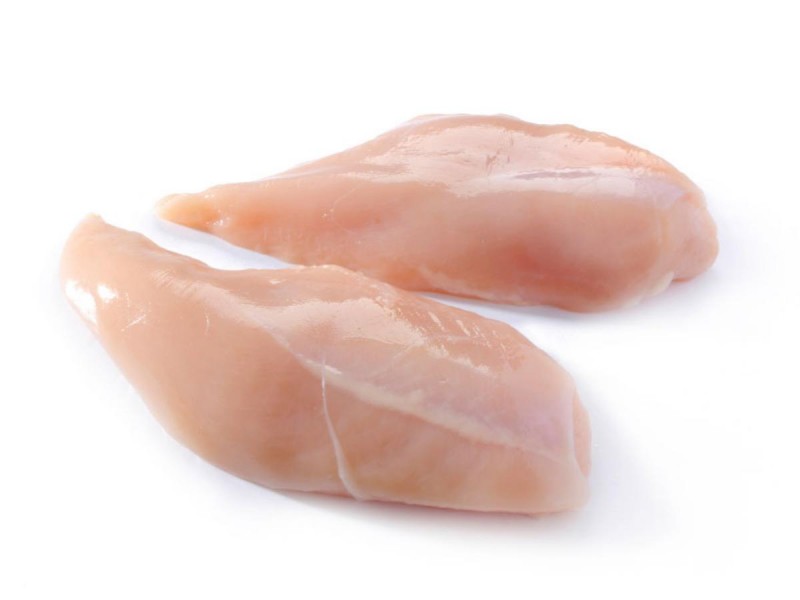 RAW CHICKEN BREAST( BREST BONELESS)