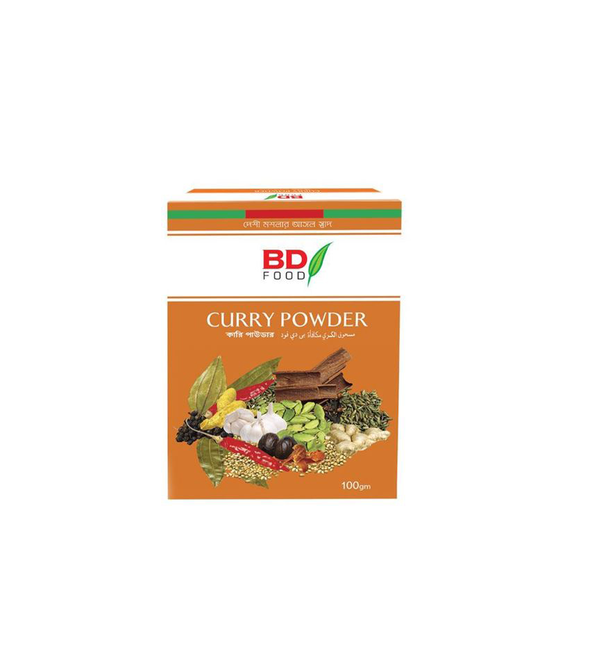 BD FOOD CURRY POWDER MASALA 100GM