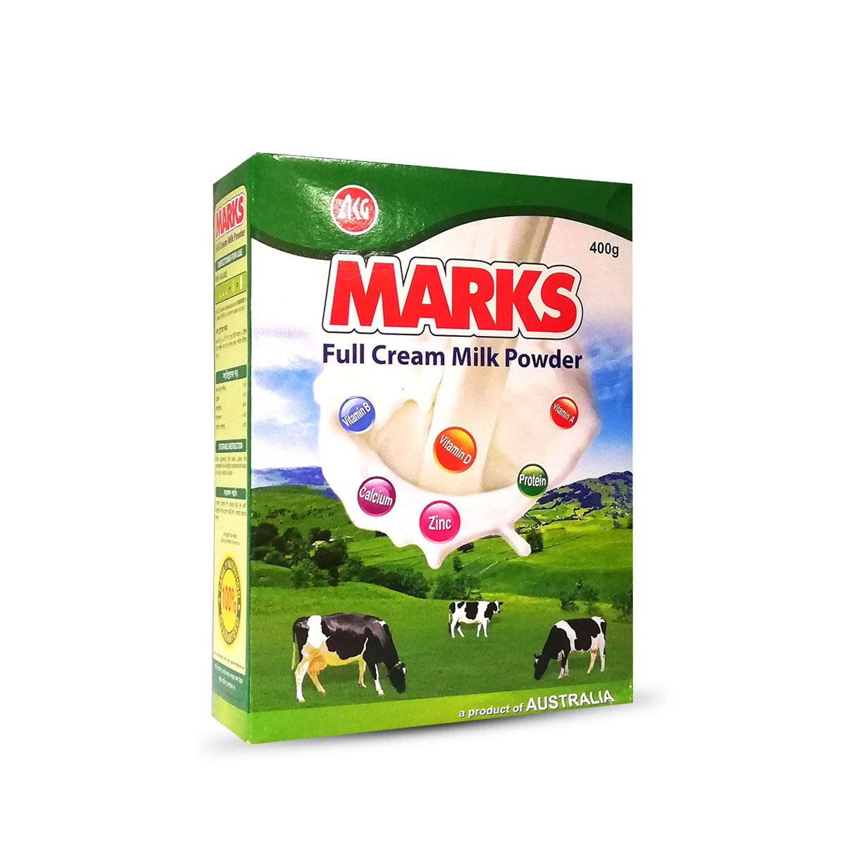 MARKS BOX POWDER MILK 400GM