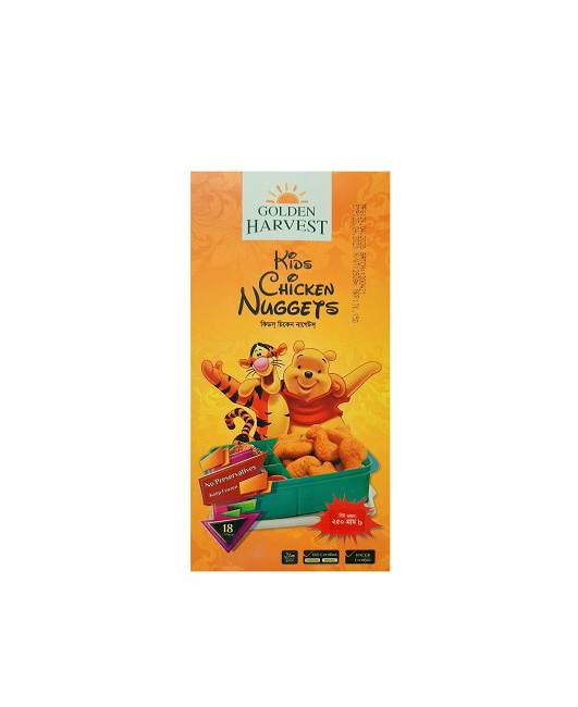 GOLDEN HARVEST KIDS CHICKEN NUGGETS 250GM