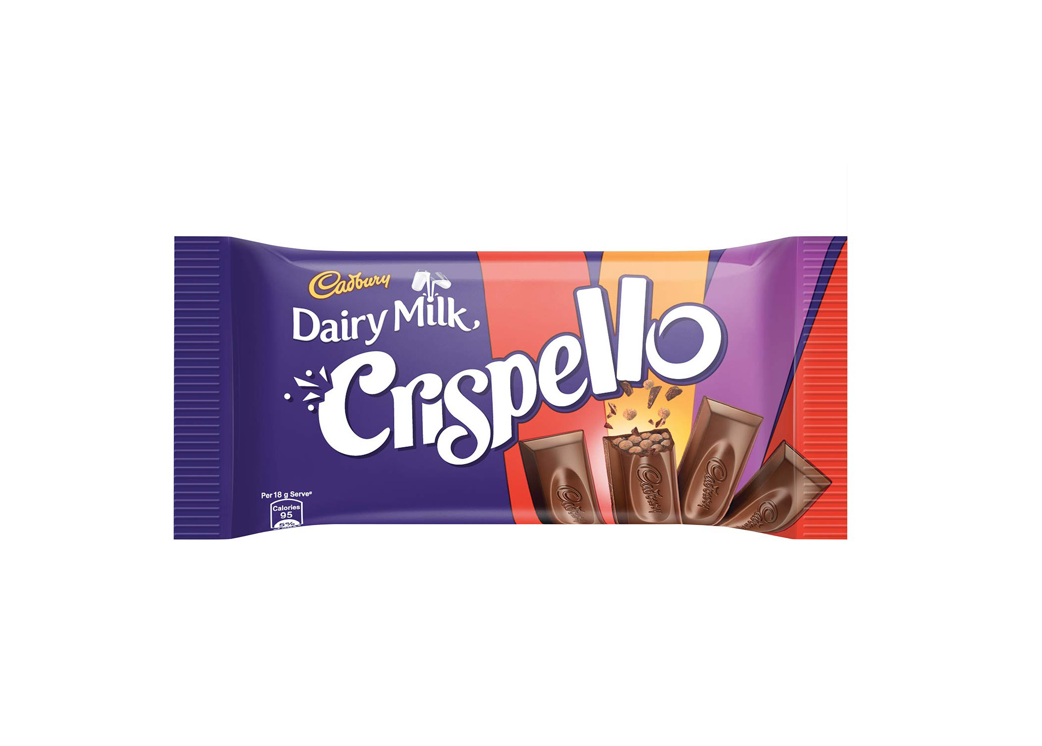 CADBURY DAIRY MILK CRISPELLO CHOCOLATE 34GM
