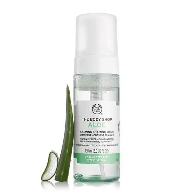 THE BODY SHOP ALOE CALMING FOAMING WASH 150ML