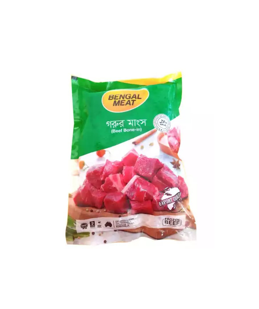 BENGAL MEAT BEEF BONE IN FROZEN BEEF RAW 1KG