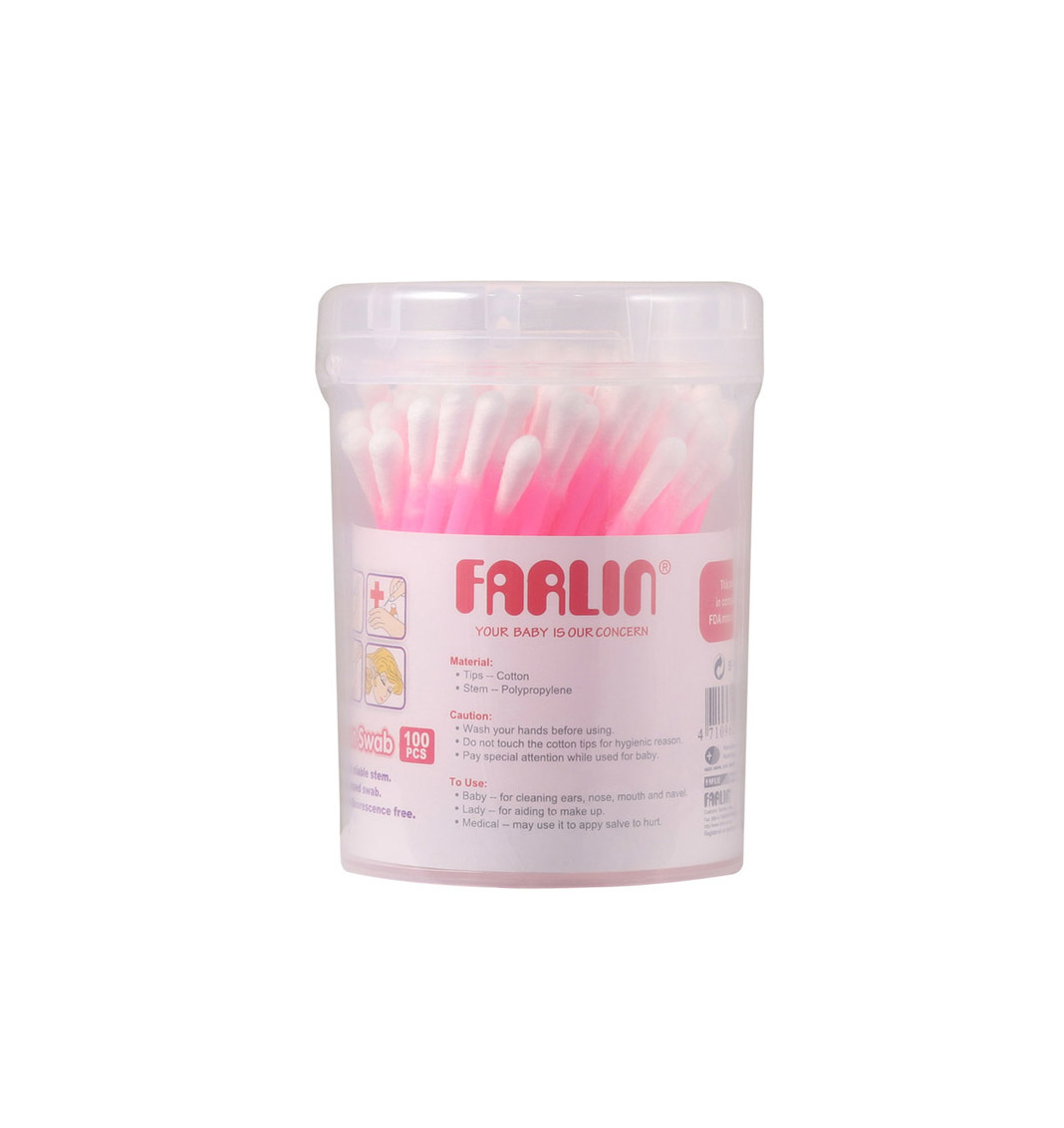 FARLIN COTTON SWAB (BF-113) 100PCS