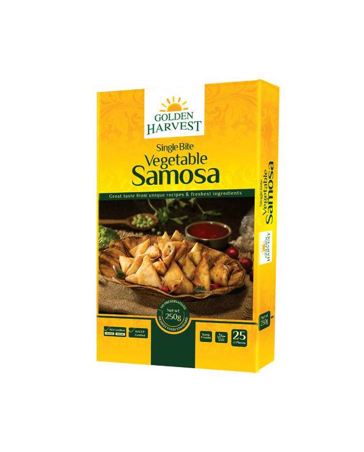 GOLDEN HARVEST VEGETABLE SAMOSA 250GM
