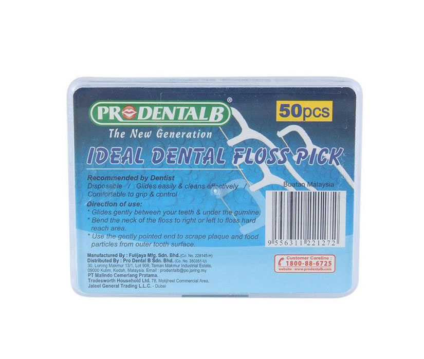 PRO DENTAL FLOSS PICK 50PCS