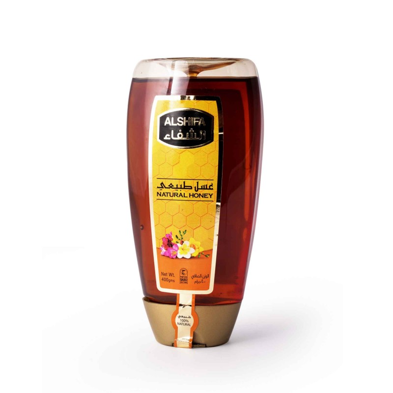 AL SHIFA NATURAL HONEY - SQUEEZE 400 GM