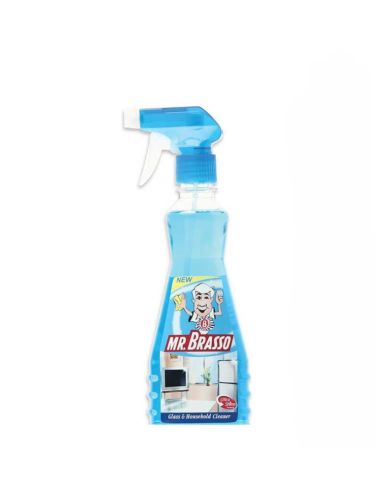 MR BRASSO SPRAY GLASS CLEANER 500ML