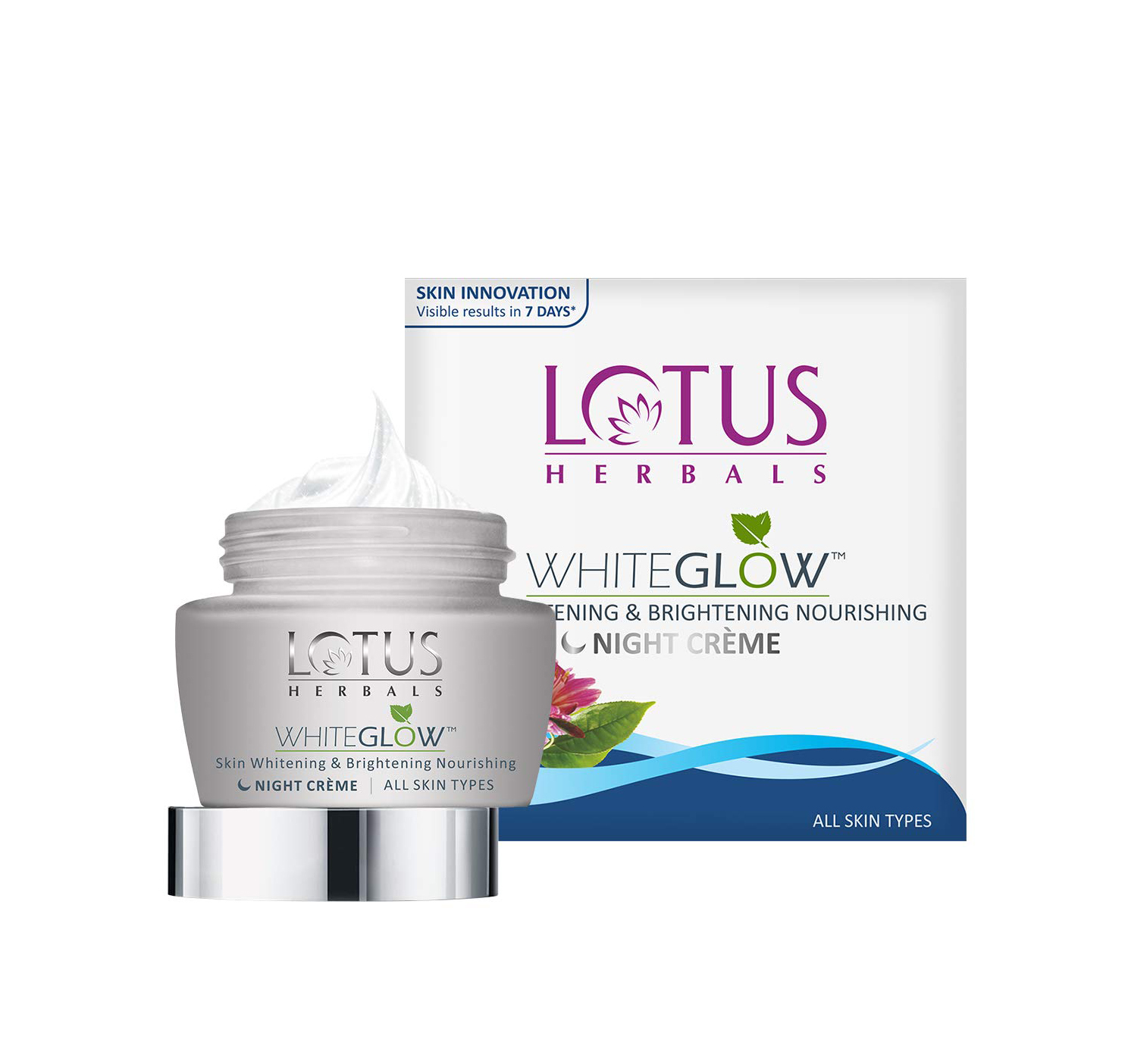 LOTUS WHITE GLOW NIGHT CREAM 60GM