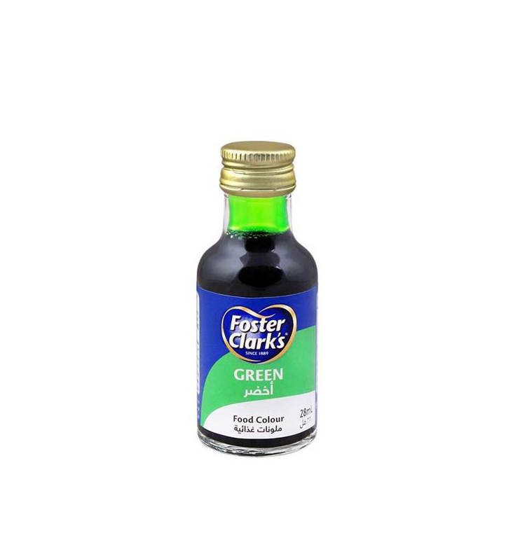 FOSTER CLARK'S GREEN FOOD COLOR 28ML