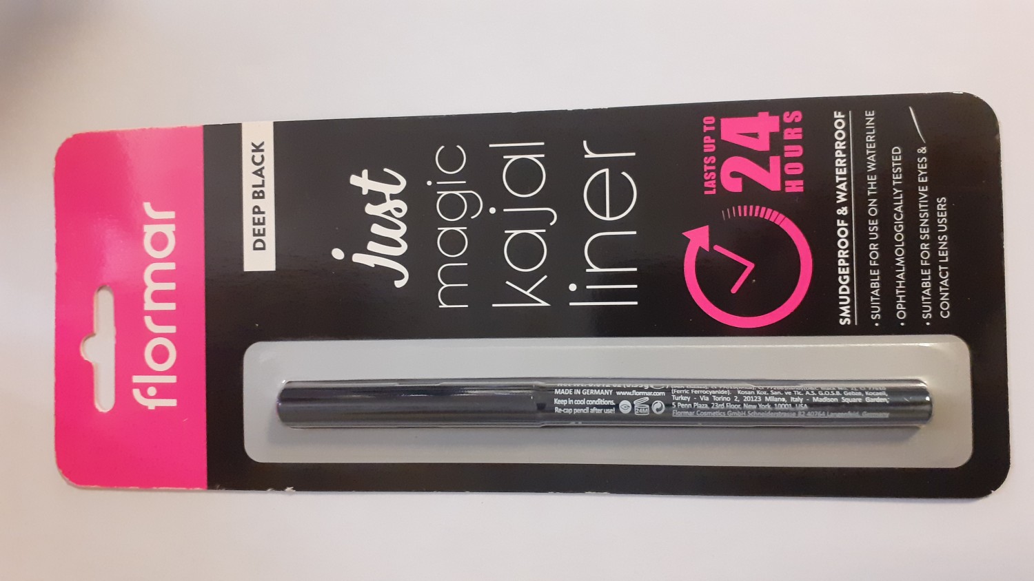 FLORMAR JUST MAGIC DEEP BLACK KAJAL