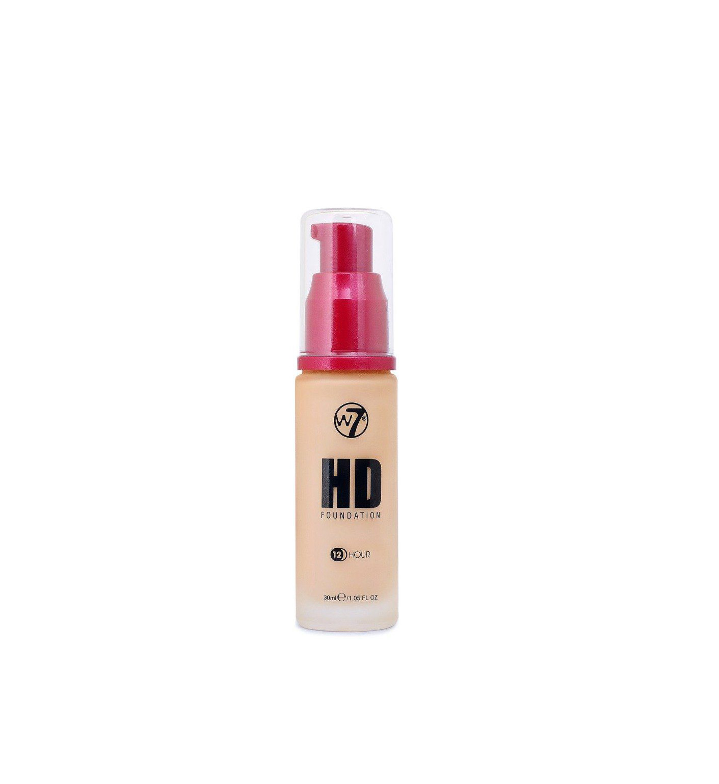 W7 HD CREME BRULE ULTRA SMOOTH FOUNDATION 30ML