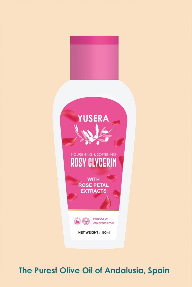 YUSERA  ROSY GLYCERINE 100GM