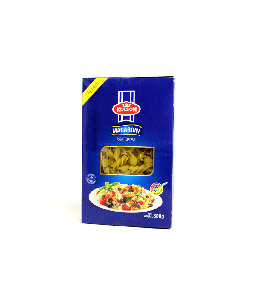 KOLSON ASSORTED MACARONI 300GM