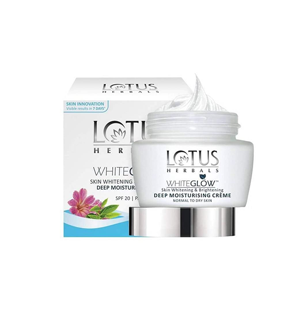 LOTUS WHITE GLOW DEEP MOISTURISING CREAM 60GM