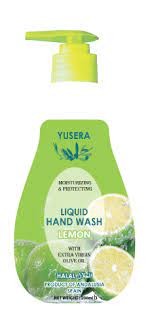 YUSERA LIQUID HAND WASH LEMON (PUMP) 200ML