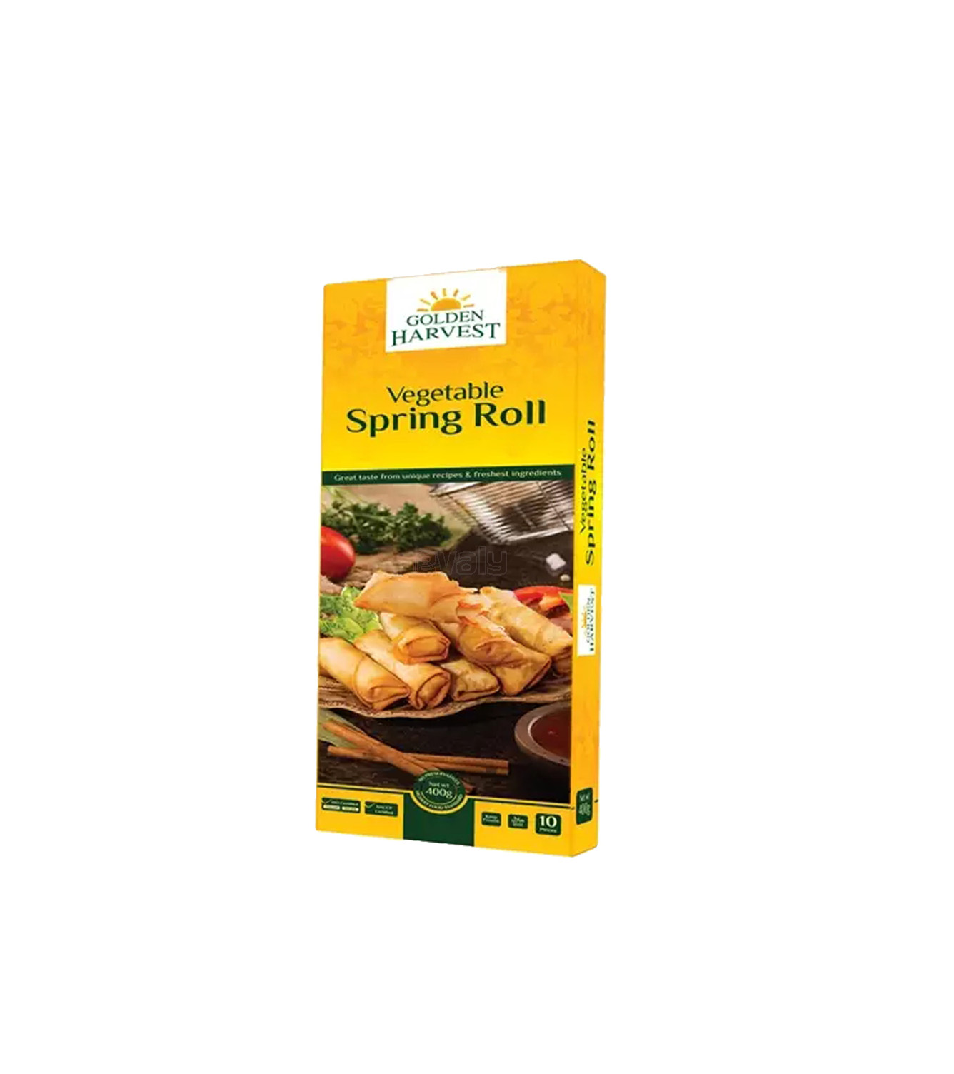 GOLDEN HARVEST VEGETABLE SPRING ROLL FROZEN FOOD 400GM