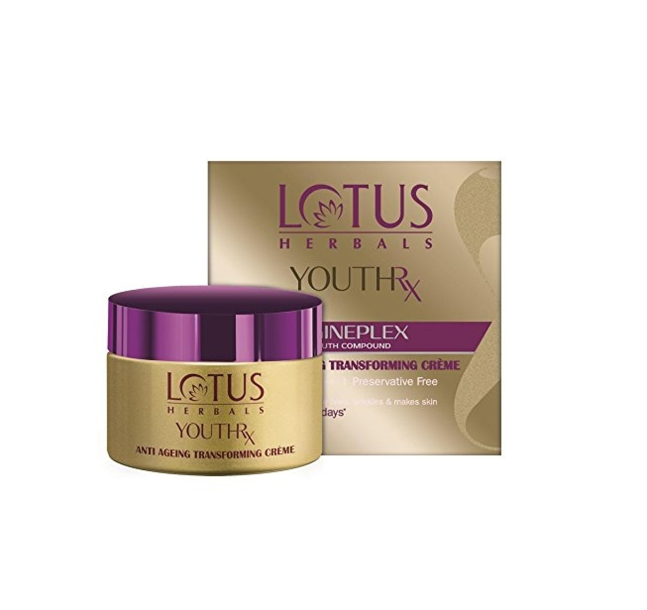LOTUS YOUTHRX GINEPLEX DAY CREAM 50GM
