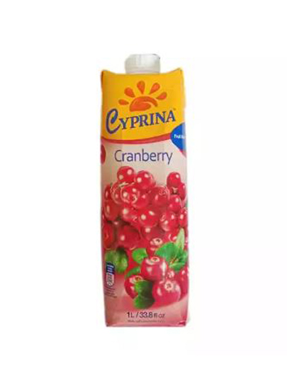 CYPRINA CRANBERRY JUICE 1LTR