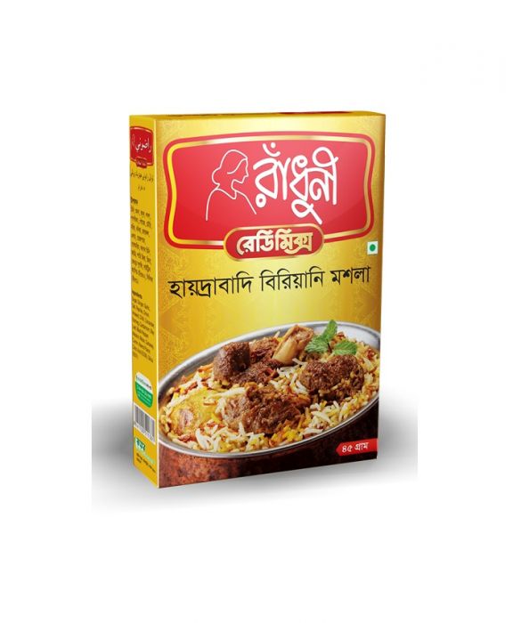 RADHUNI HYDERABADI BIRYANI MASALA 45GM