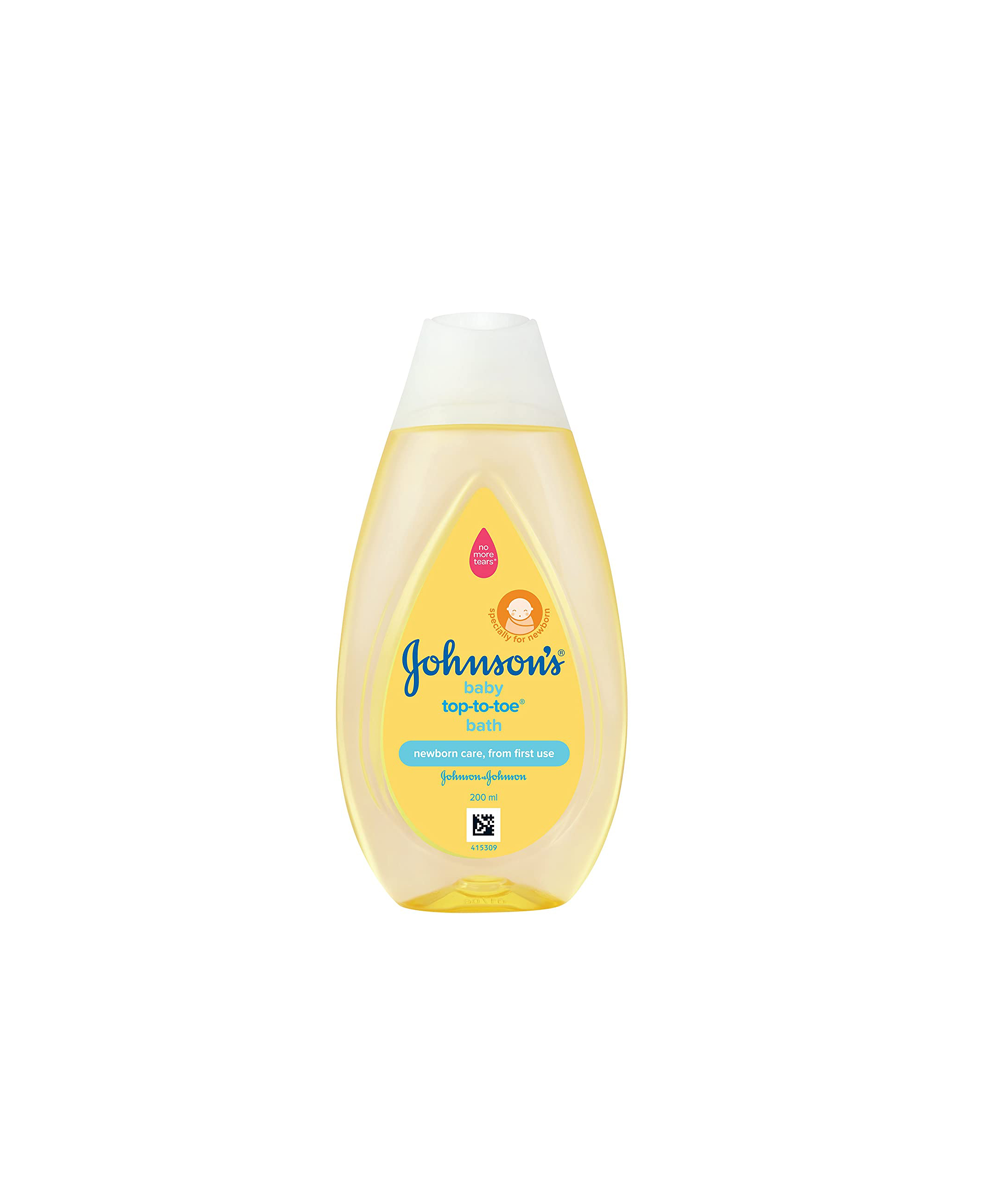 JOHNSON'S TOP TO TOE BABY WASH 200ML