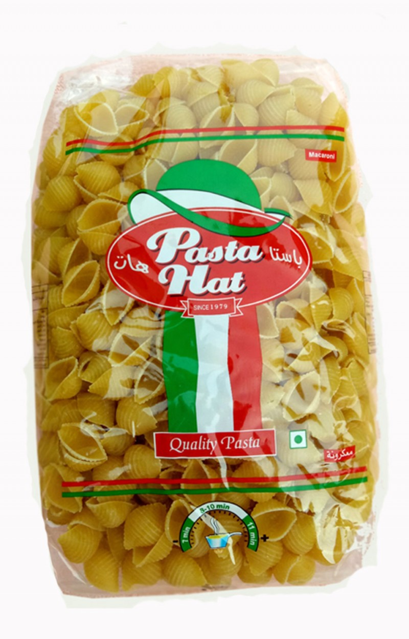PASTA HAT SHELL BIG MACARONI 500GM