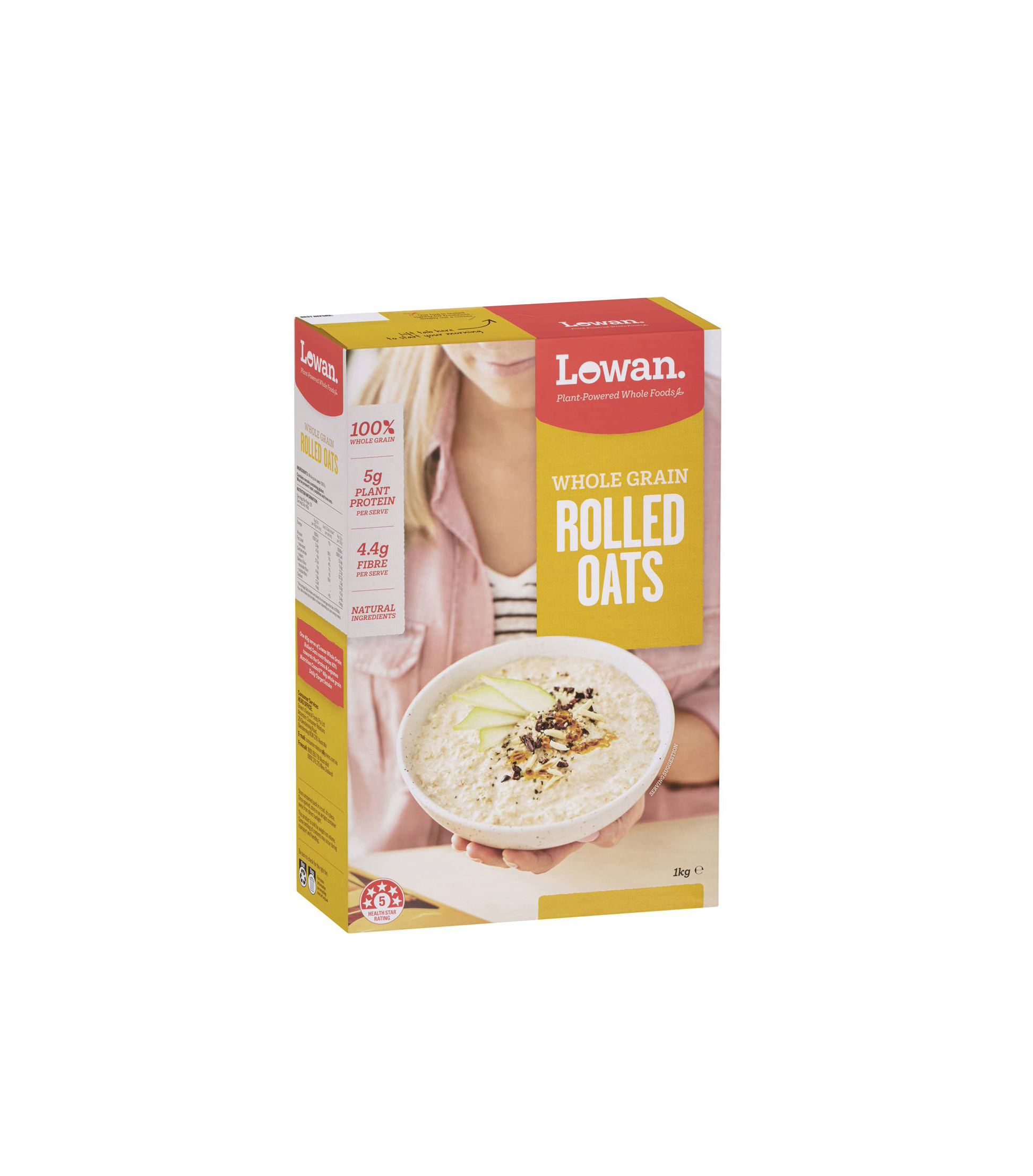 LOWAN ROLLED OATS CEREALS 650GM