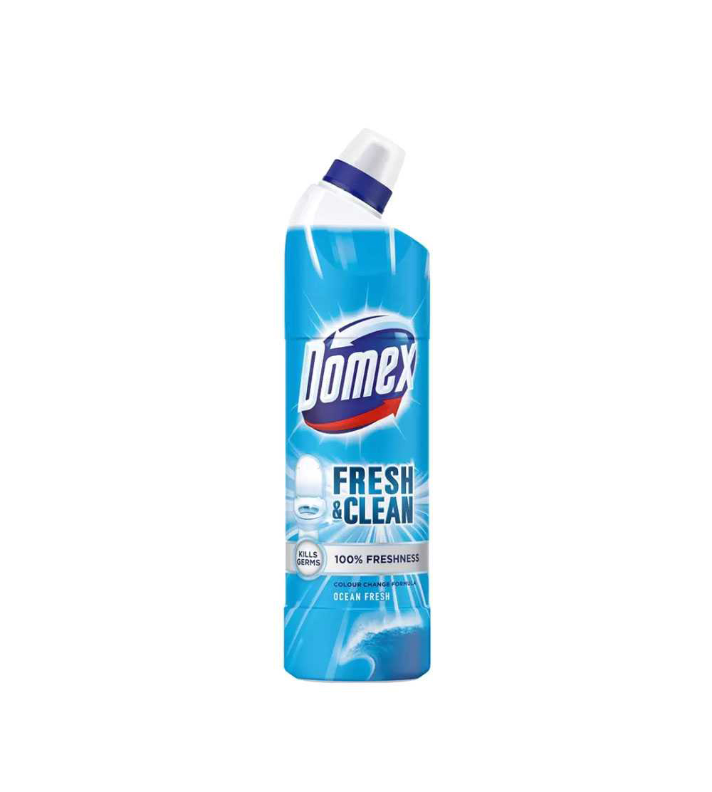 DOMEX OCEAN FRESH TOILET CLEANER 750ML TIFFIN CONTAINER FREE