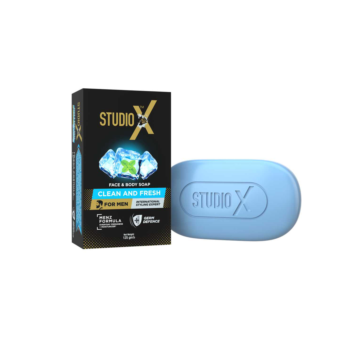 STUDIO X CLEAN & FRESH BEAUTY SOAP 125GM  (OFFER 2pcs)