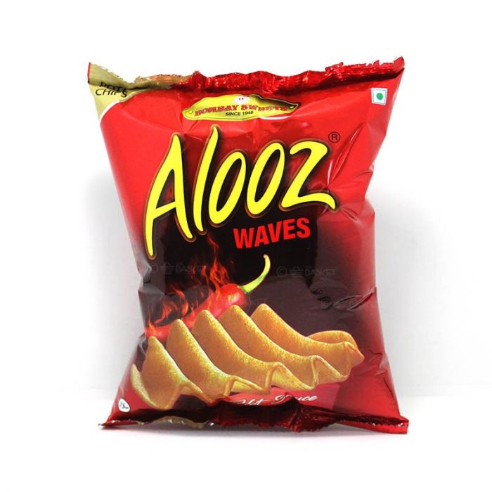 BOMBAY ALOOZ WAVES HOT CHIPS 22GM