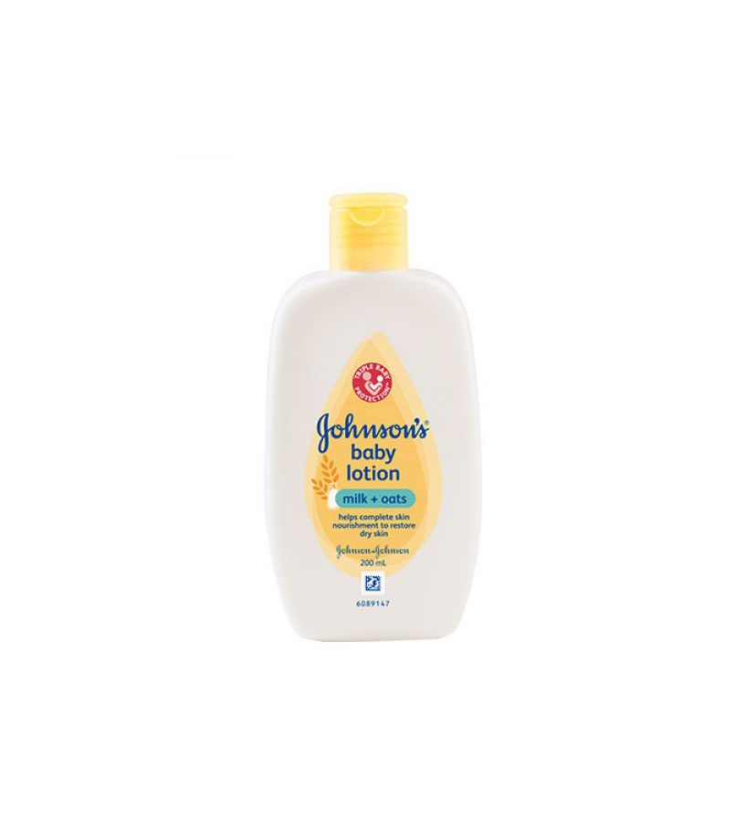 JOHNSONS MILK & OATS BABY LOTION 300ML